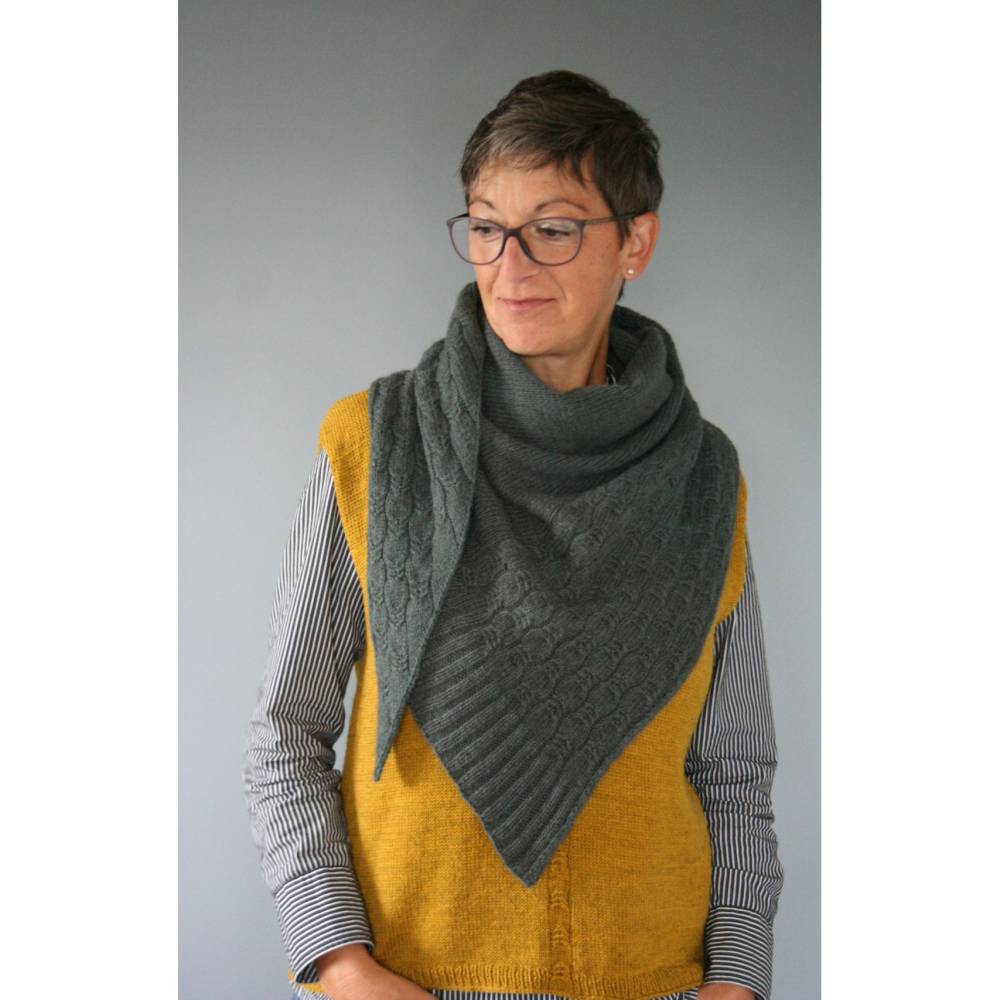 Anleitung: West End Wrap - Tuch stricken Bild 4
