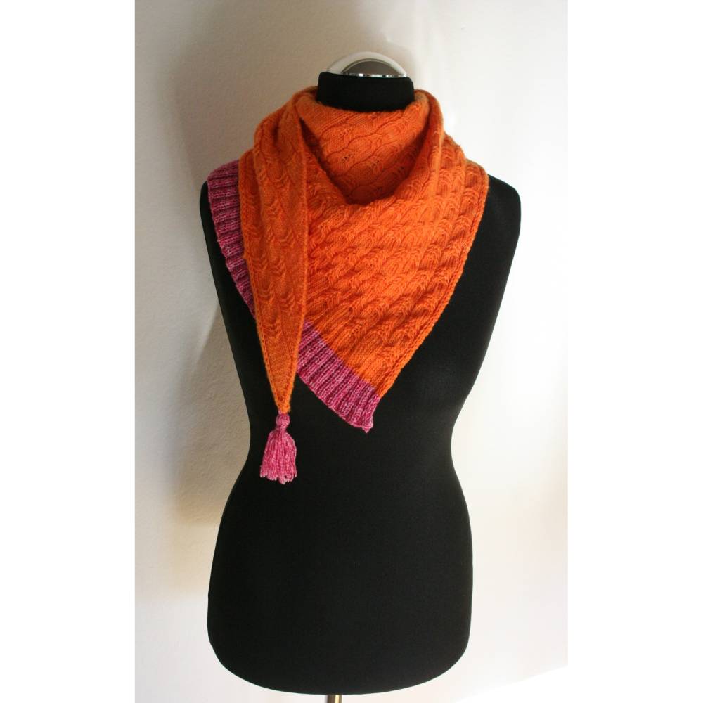 Anleitung: West End Wrap - Tuch stricken Bild 7