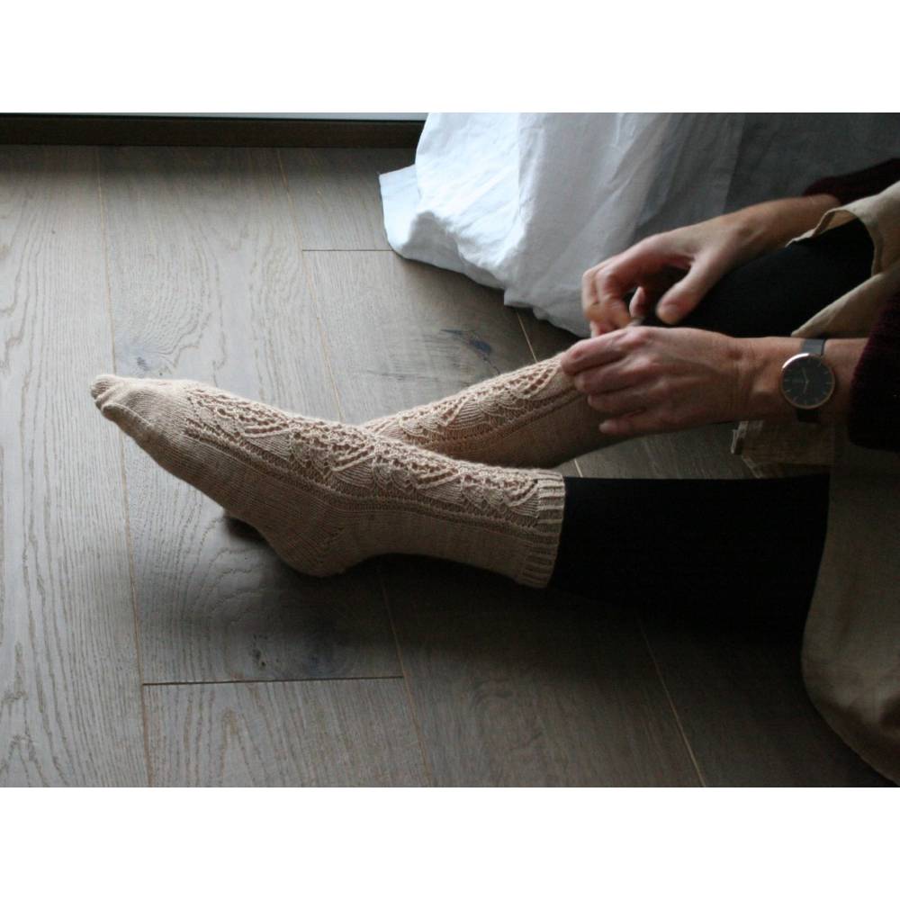 Anleitung: Kazimira - Socken stricken Bild 4