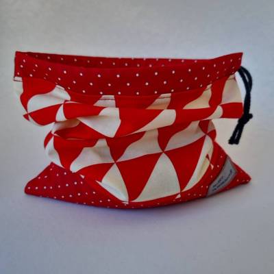 Stoffbeutel für Unverpacktes / Geschenkesäckchen ECKEN aus Baumwolle von he-ART by helen hesse