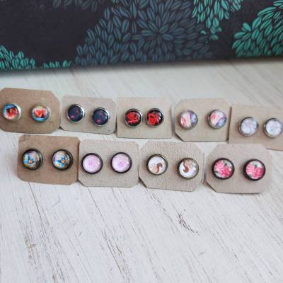 kleine Ohrstecker mit Mängeln B Ware
