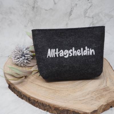 Kosmetiktasche Schminktasche Alltagsheldin