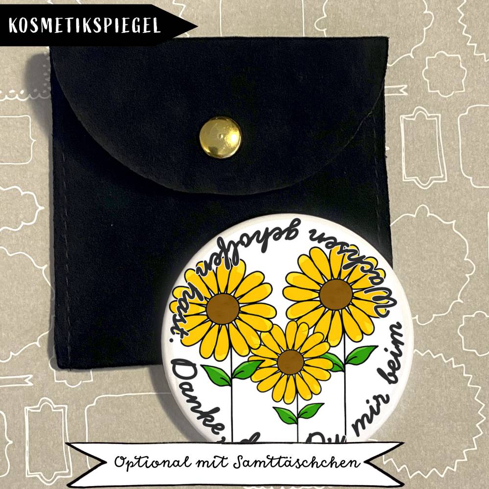 Danke, dass Du mir beim Wachsen geholfen hast Maxi Button Bild 8