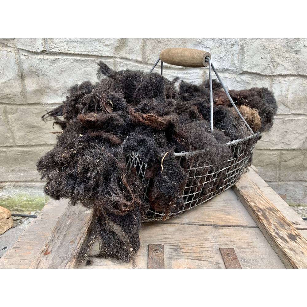 1 kg Schafwolle Dnger & Mulch fr den Garten