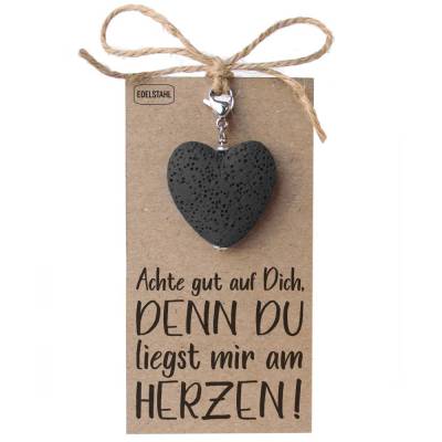 Herz Kettenanhänger, Schlüsselanhänger, Handtaschenschmuck, Glücksbringer oder Charms für Freundin, Mama, Schwester.