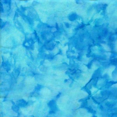 Patchwork-Batikstoff Foundations Mystic von Kathy Engle – Leuchtend Blau, 100% Baumwolle, 110cm breit