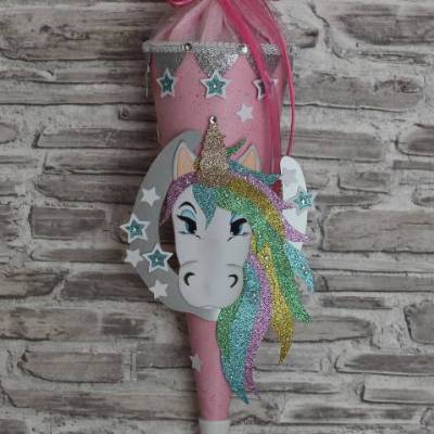 Geschwisterschultüte Einhorn „Tammy“