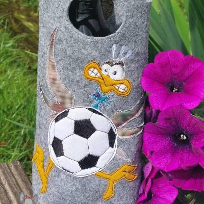 Doodle Stickapplikation Fußball Pechvogel