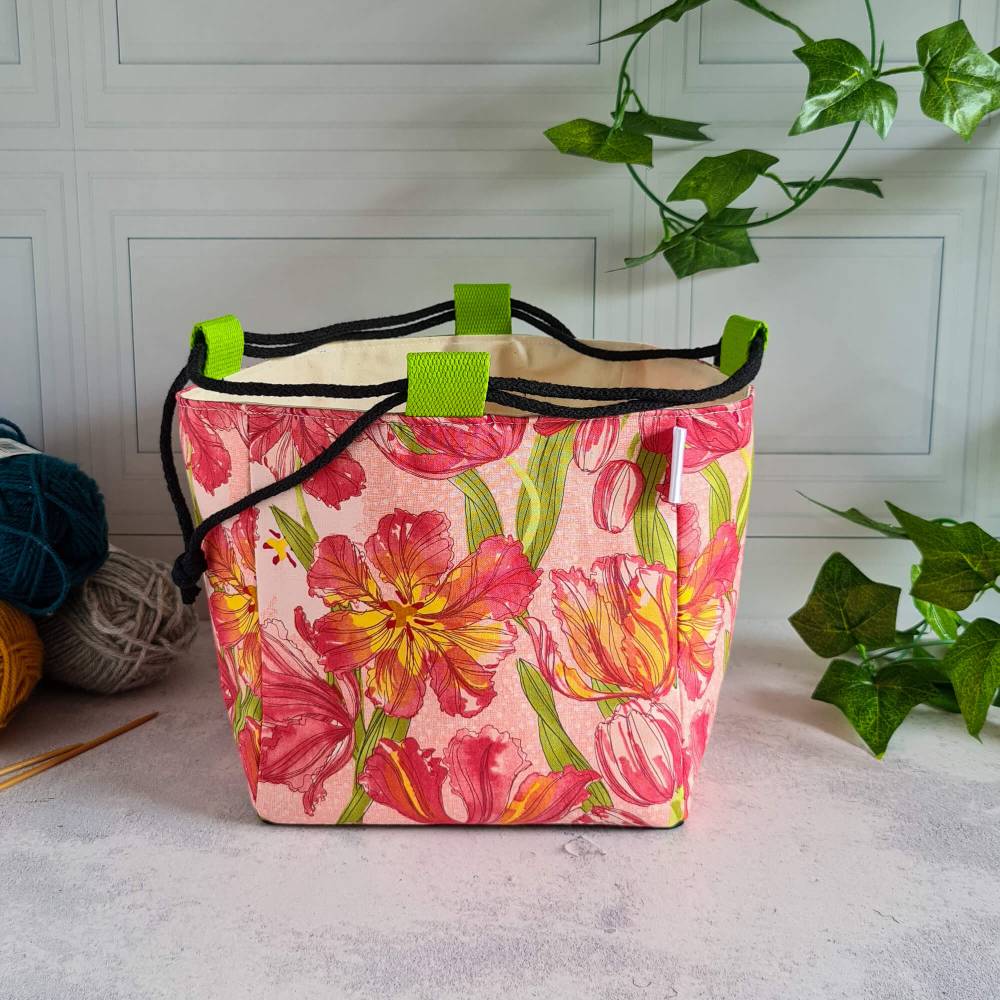 Projekttasche, Projektbeutel, Rice Bag, Stricktasche, Wolltasche,  Aufbewahrung fr Strickzeug, Strickzubehr