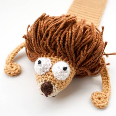 Löwen Lesezeichen Häkelanleitung | Amigurumi PDF Anleitung