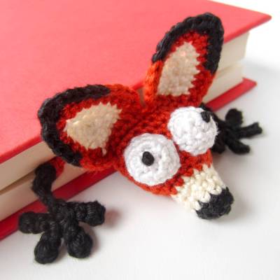 Fuchs Lesezeichen Häkelanleitung | Amigurumi PDF Anleitung