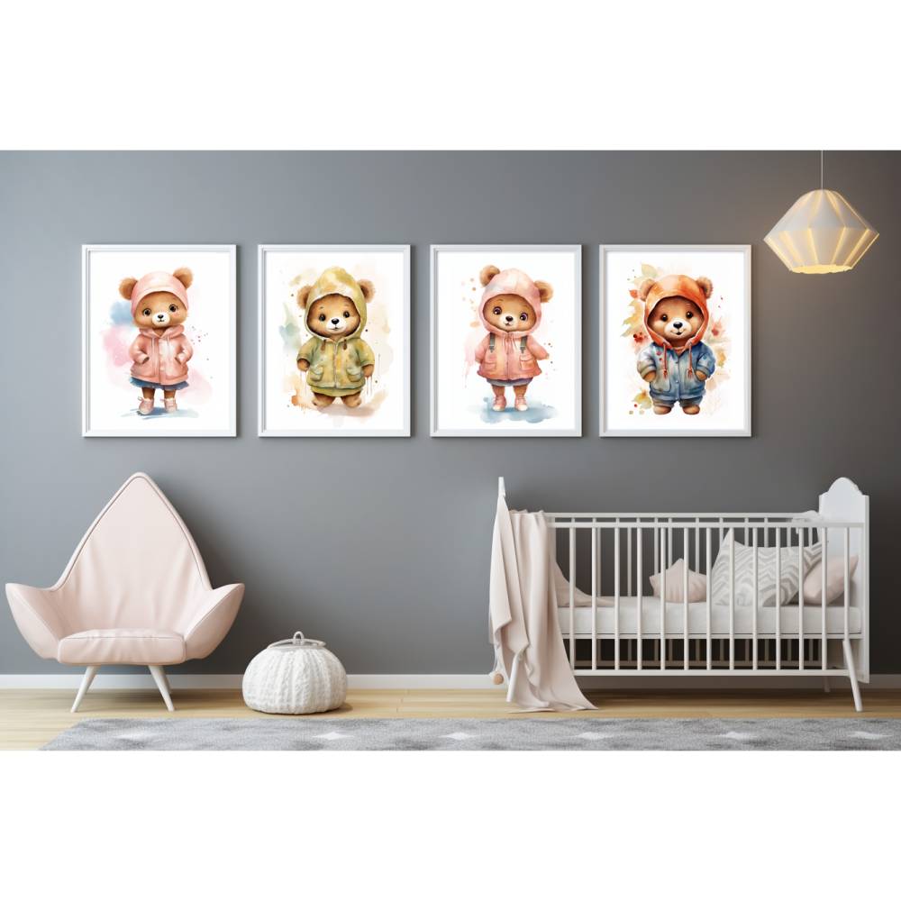 Niedliche Wandbilder zum Ausdrucken für das Kinderzimmer Bild 2