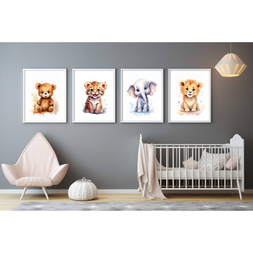 Niedliche Wandbilder zum Ausdrucken für das Kinderzimmer Bild 2