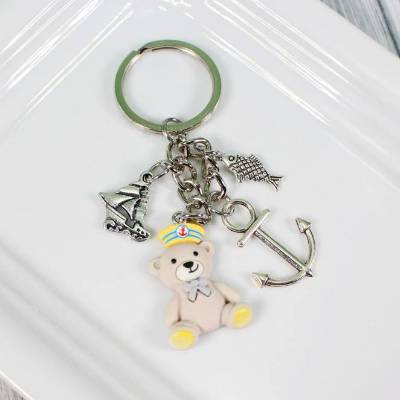 Schlüsselanhänger # Seebär Maritim Anker Segeln Geschenk Glücksbringer Männer Freund Freundin 