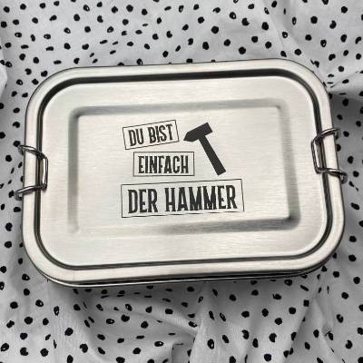 individuelle Brotdose Papa Freund Weihnachten Geburtstag Firma Werkstatt