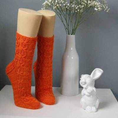 Anleitung: Manina - Socken stricken