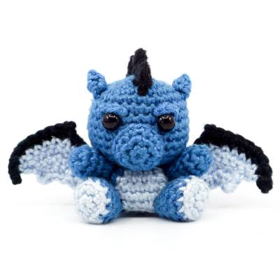 Mini Drachen Häkelanleitung | Amigurumi PDF Anleitung