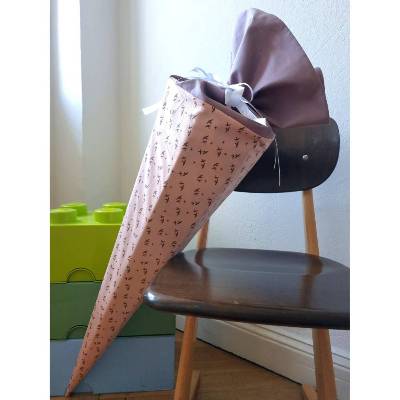Schultüte aus Stoff - 85 cm