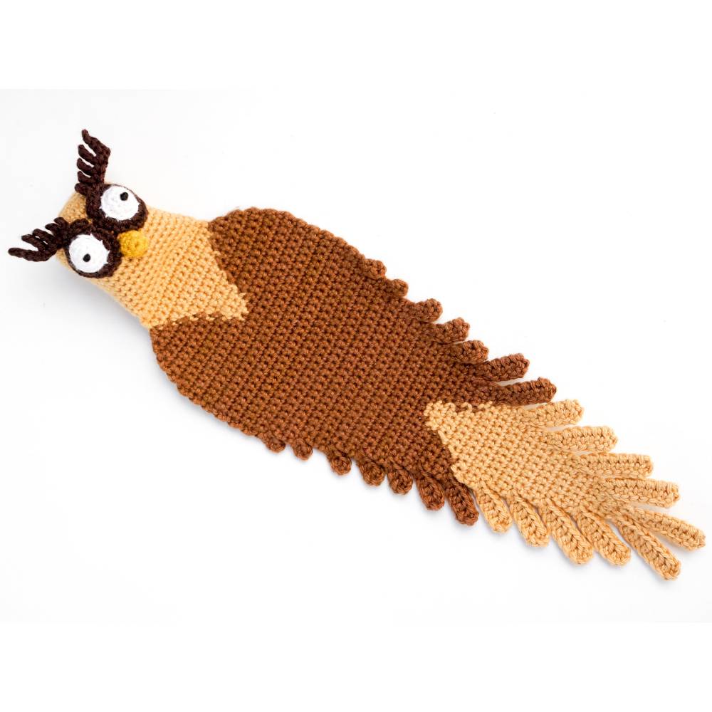 Eulen Lesezeichen Häkelanleitung | Amigurumi PDF Anleitung Bild 2