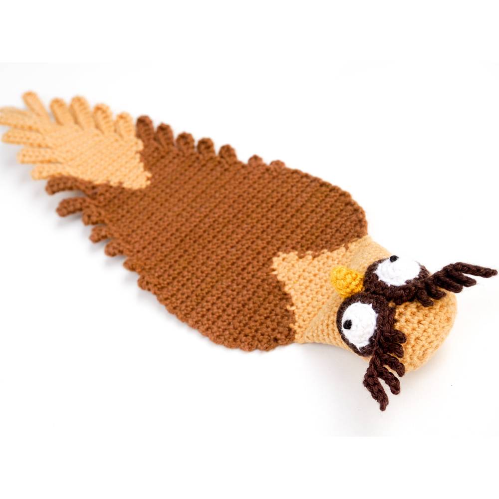 Eulen Lesezeichen Häkelanleitung | Amigurumi PDF Anleitung Bild 9