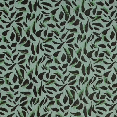 Double Gauze Musselin Stoff  Lindgrün