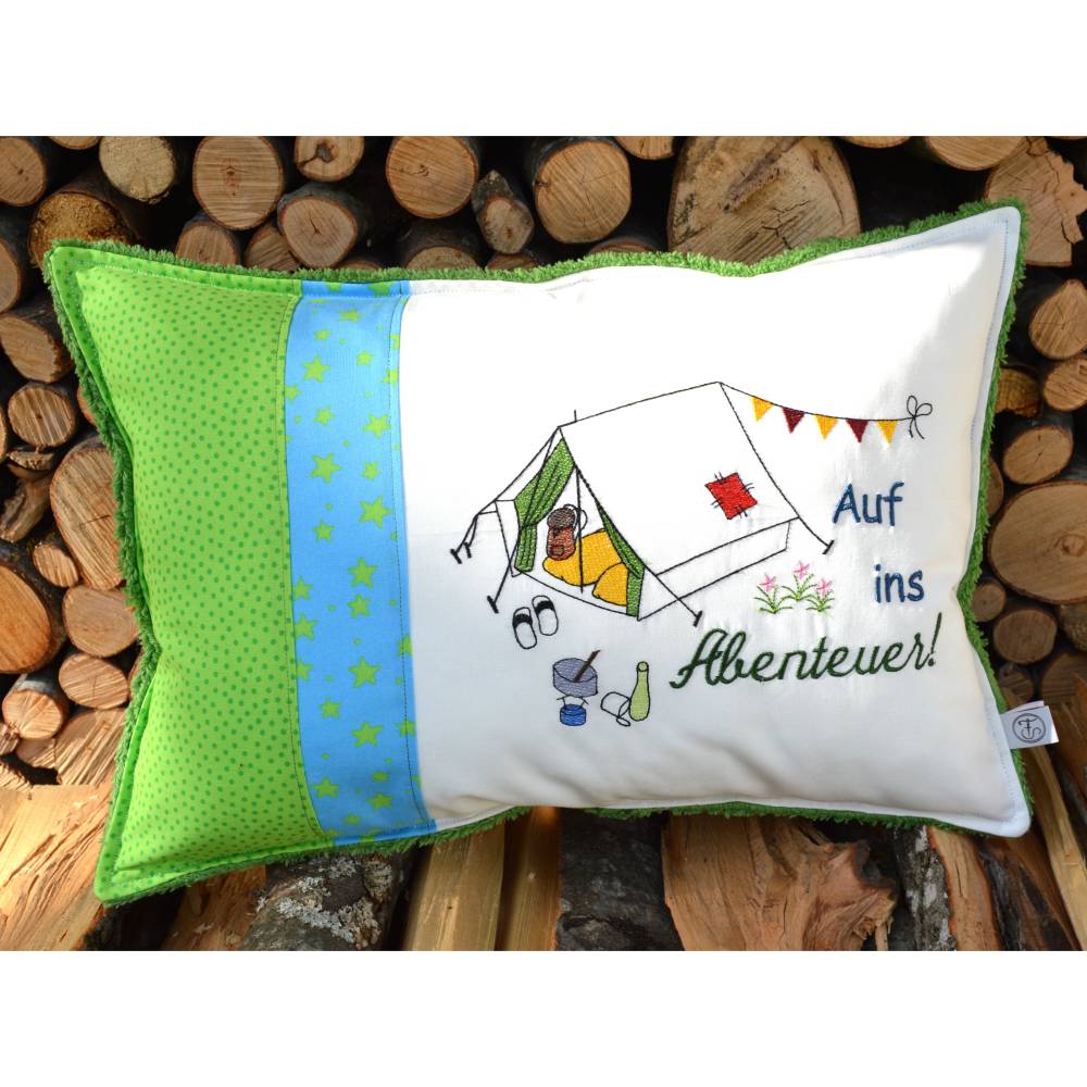 Stickdatei Zelt Zeltplatz Abenteuer Bild 4