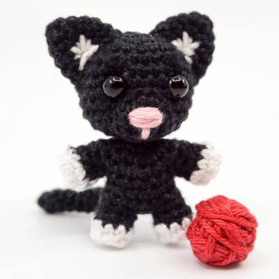 Mini Noso Katze Häkelanleitung | Amigurumi PDF Anleitung