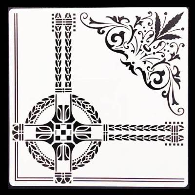 Schablone Ornament DIY Malerei Handwerk Projekte