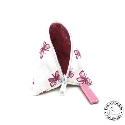 Schnullertasche * Pyramidentasche * Dreieckstasche * Schmetterlinge* verschiedene Größen