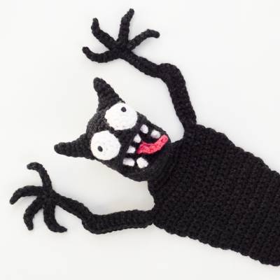 Monster Lesezeichen Häkelanleitung | Amigurumi PDF Anleitung
