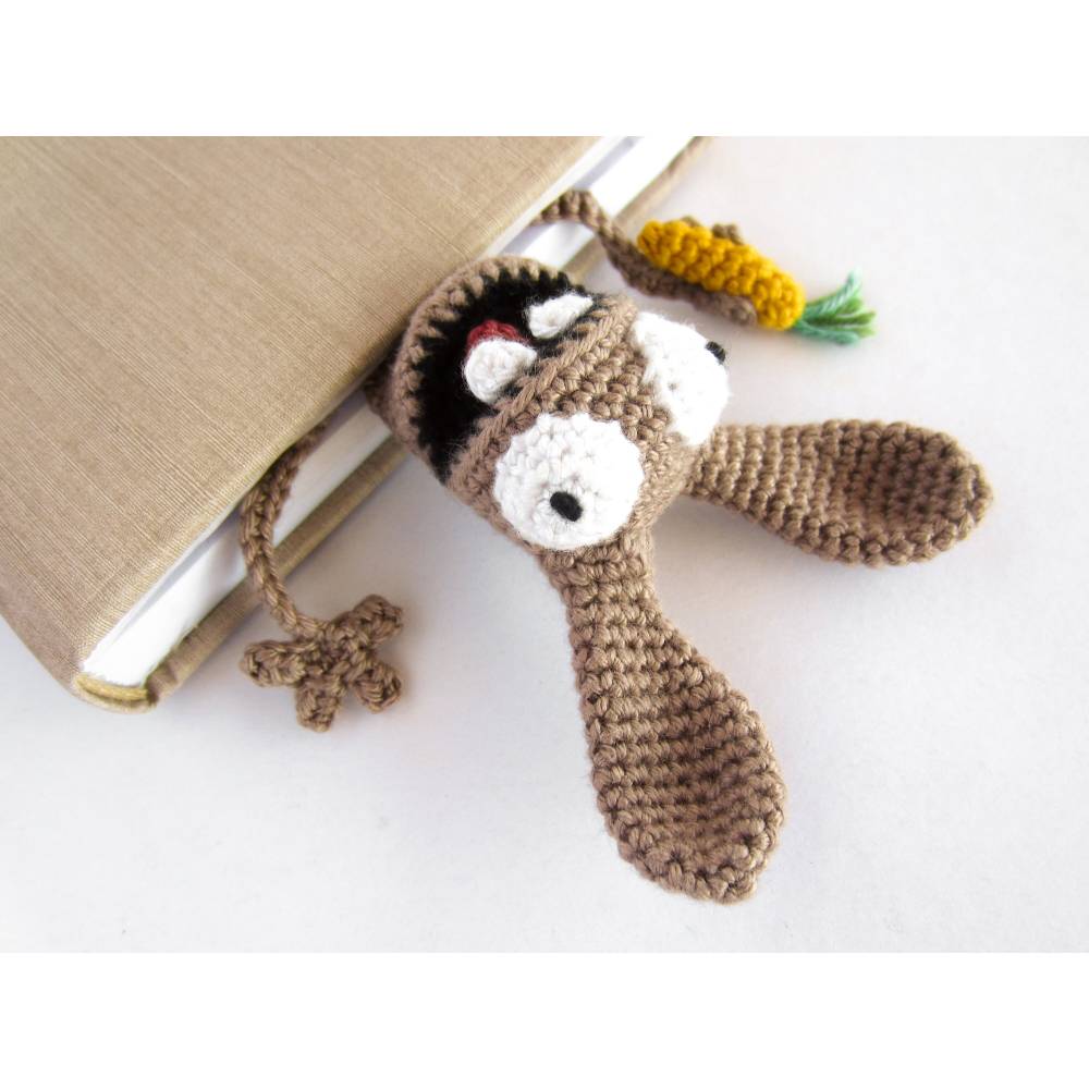 Hasen Lesezeichen Häkelanleitung | Amigurumi PDF Anleitung Bild 2