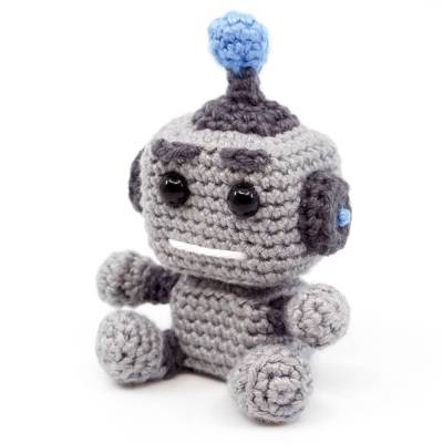 Mini Roboter Häkelanleitung | Amigurumi PDF Anleitung