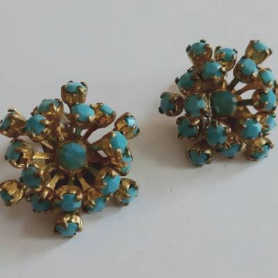 Zauberhafte vintage Ohrclips