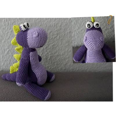 Häkelanleitung Dino Gion!