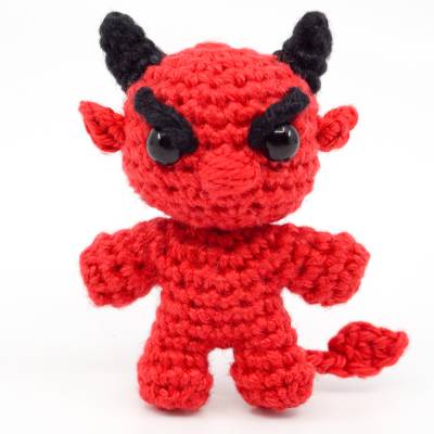 Mini Noso Teufel Häkelanleitung | Amigurumi PDF Anleitung