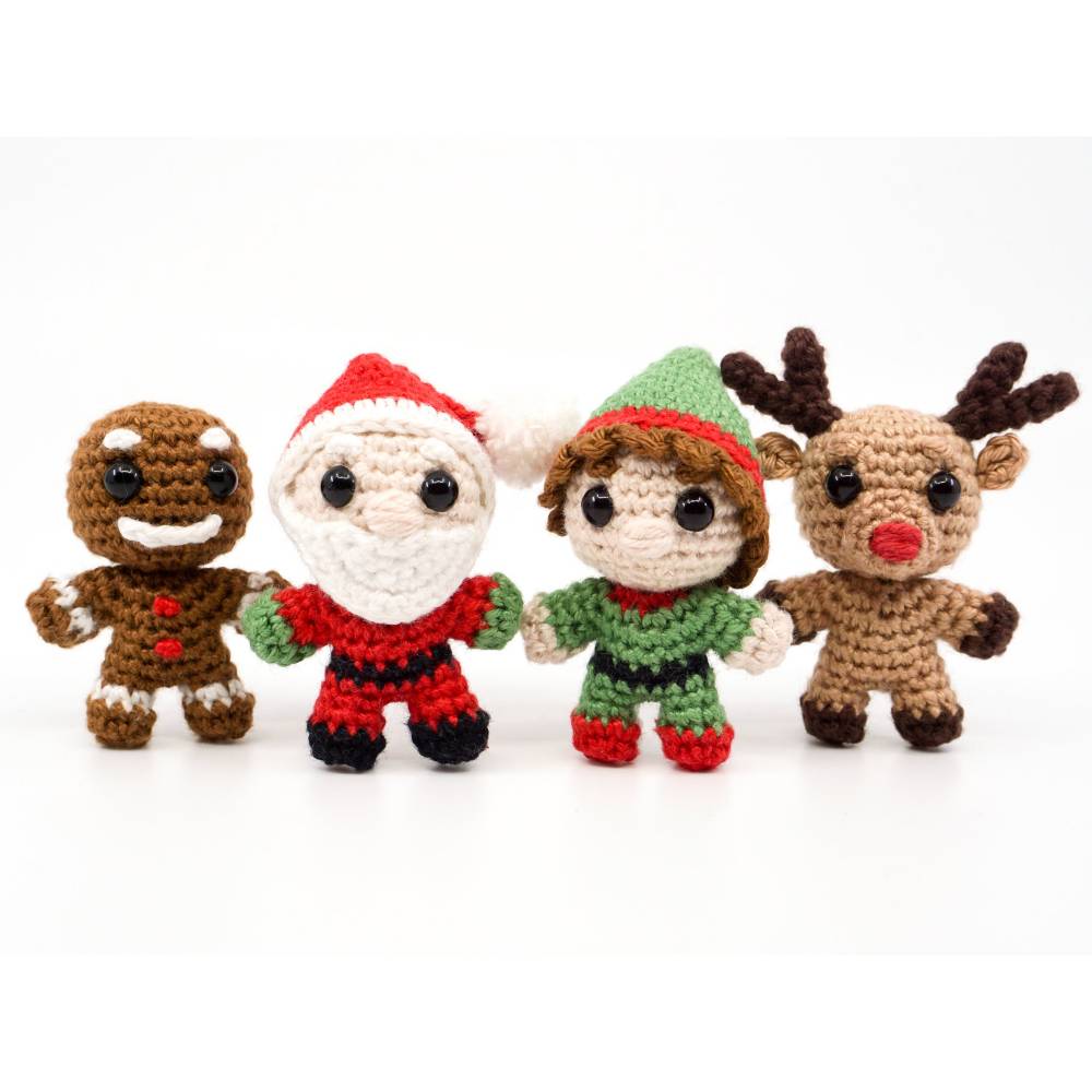 Weihnachten PDF Häkelanleitung Sparset  | Amigurumi PDF Anleitungen Bild 8
