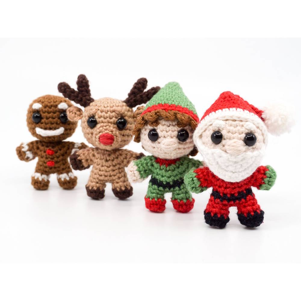 Weihnachten PDF Häkelanleitung Sparset  | Amigurumi PDF Anleitungen Bild 9