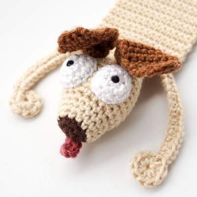 Hunde Lesezeichen Häkelanleitung | Amigurumi PDF Anleitung