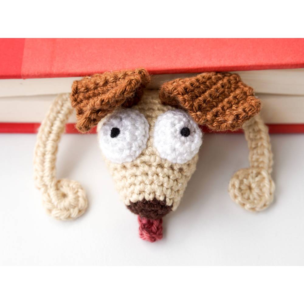 Hunde Lesezeichen Häkelanleitung | Amigurumi PDF Anleitung Bild 2
