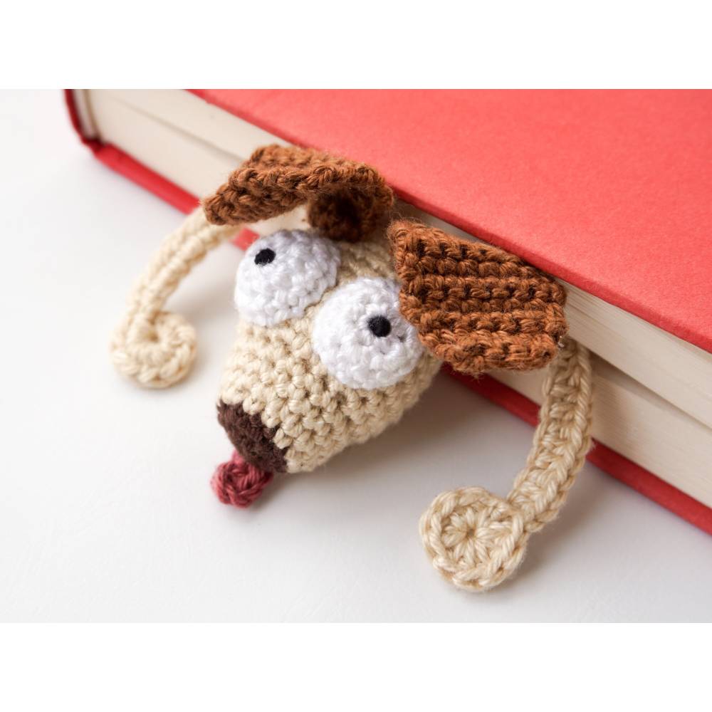 Hunde Lesezeichen Häkelanleitung | Amigurumi PDF Anleitung Bild 6
