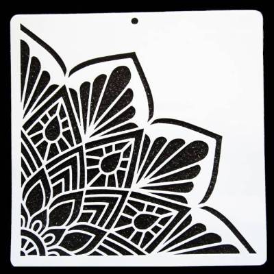 Schablone Ornament Mandala Blume DIY Malerei Handwerk Projekte