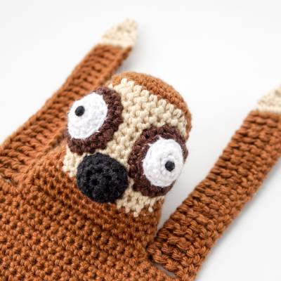 Faultier Lesezeichen Häkelanleitung | Amigurumi PDF Anleitung