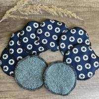 8er Mega Set waschbare Baumwoll-Abschminkpads mit Sternen – Nachhaltig & Zero Waste