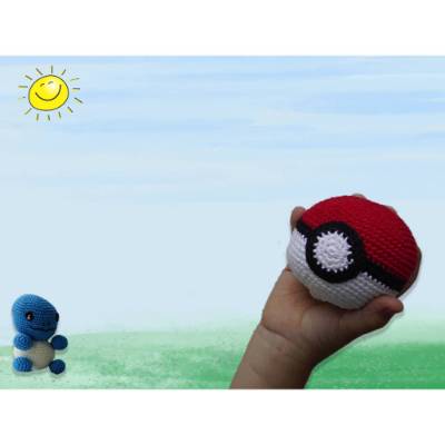 Häkelanleitung Pokémon Pokéball
