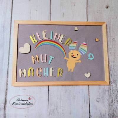 Doodle Stickdatei der kleine Mutmacher