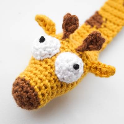 Giraffen Lesezeichen Häkelanleitung | Amigurumi PDF Anleitung