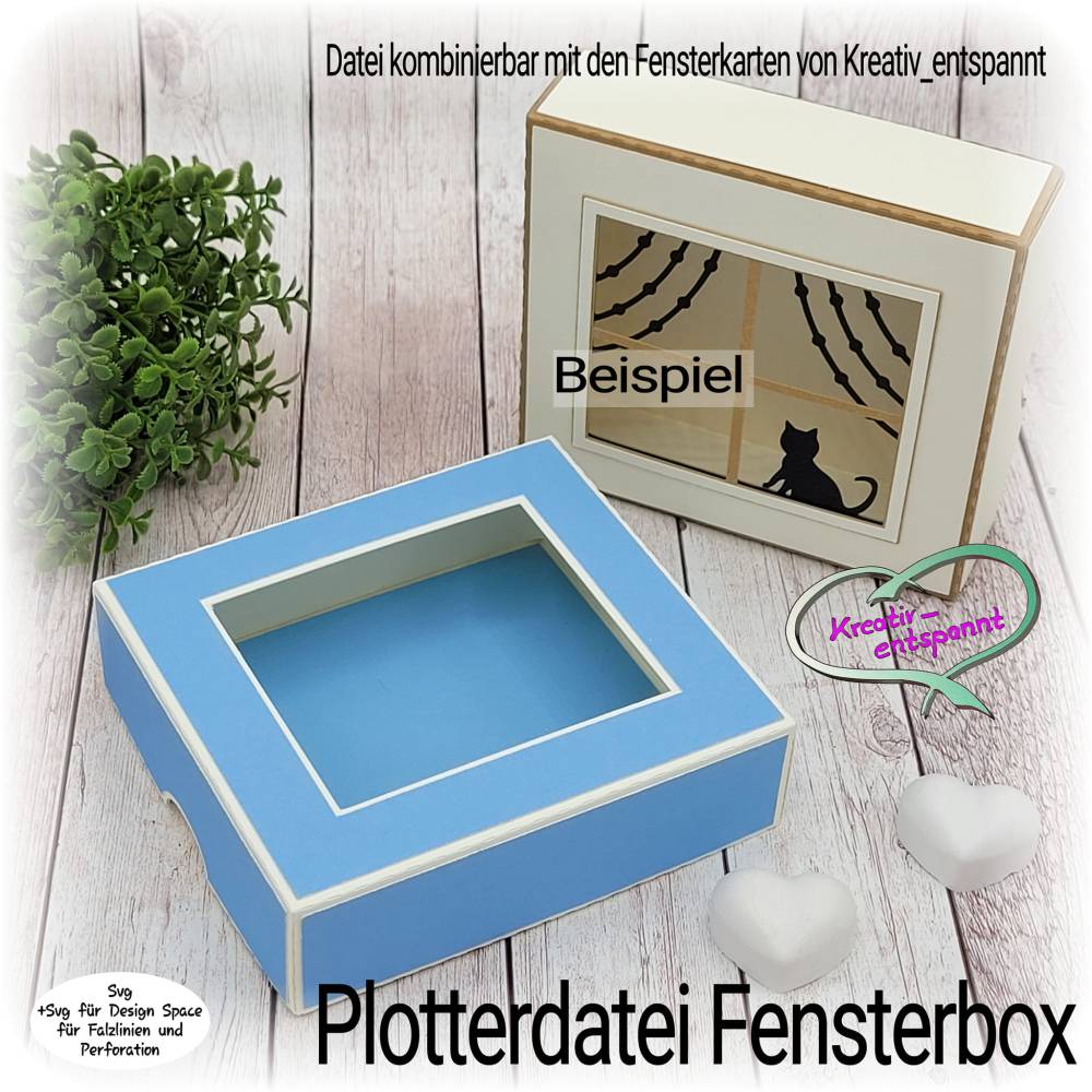 Plotterdatei Fensterbox Bild 1