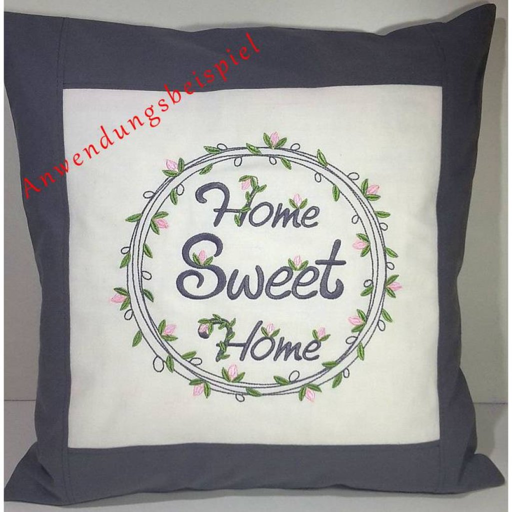 * Vintage, Home Sweet Home Füllstich *  17,5 x 16 cm und 20 x 19 cm Bild 2