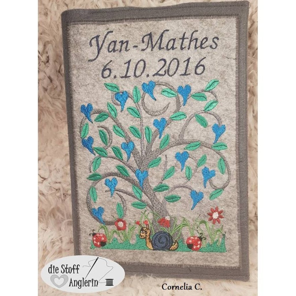 *  Traumbaum der Liebe - Liebesbaum  *  zwei Stickdateien in zwei Größen Bild 3