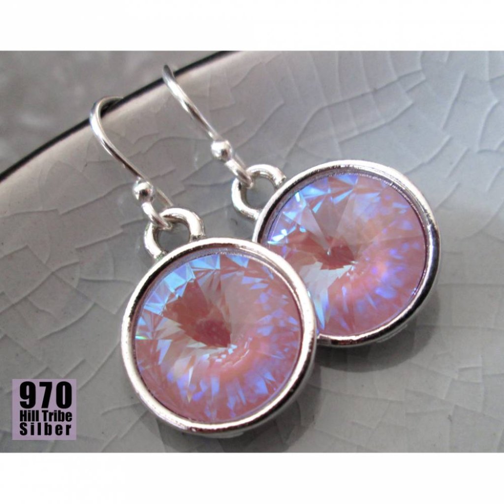 MYSTIC CROCUS glitzernde Ohrringe funkelnde Ohrhänger Bild 2